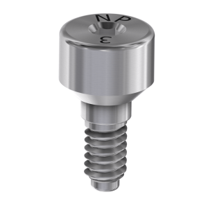 Abutment di guarigione compatibile con Zimmer Tapered Screw-Vent®
