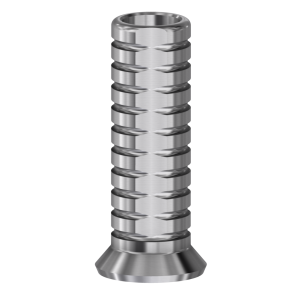 Temporary abutment compatible with Straumann® Tissue Level & Synocta®