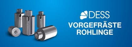 DESS® Vorgefräste Rohlinge: Präzision und Effizienz für die digitale Zahnmedizin