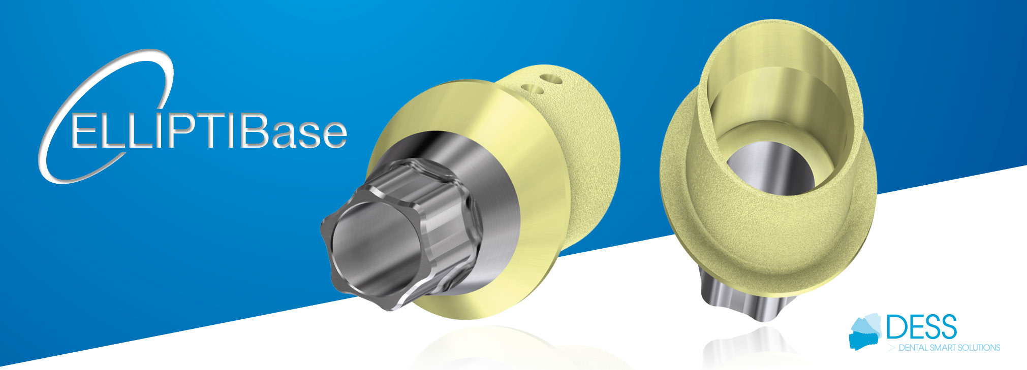 ELLIPTIBase® the revolutionary Ti Base created for limited interdental space