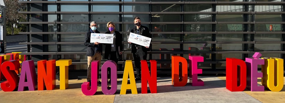 DESS Dental makes a donation to Hospital Sant Joan de Déu for the PCCB Charity Fund program