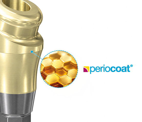 Periocoat® coating on an Angled DESSLoc® abutment
