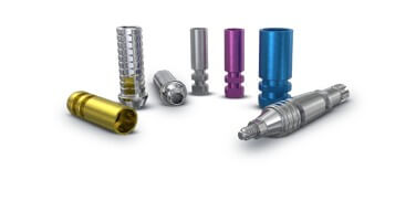 DESS® prosthetic components for implant restorative workflows