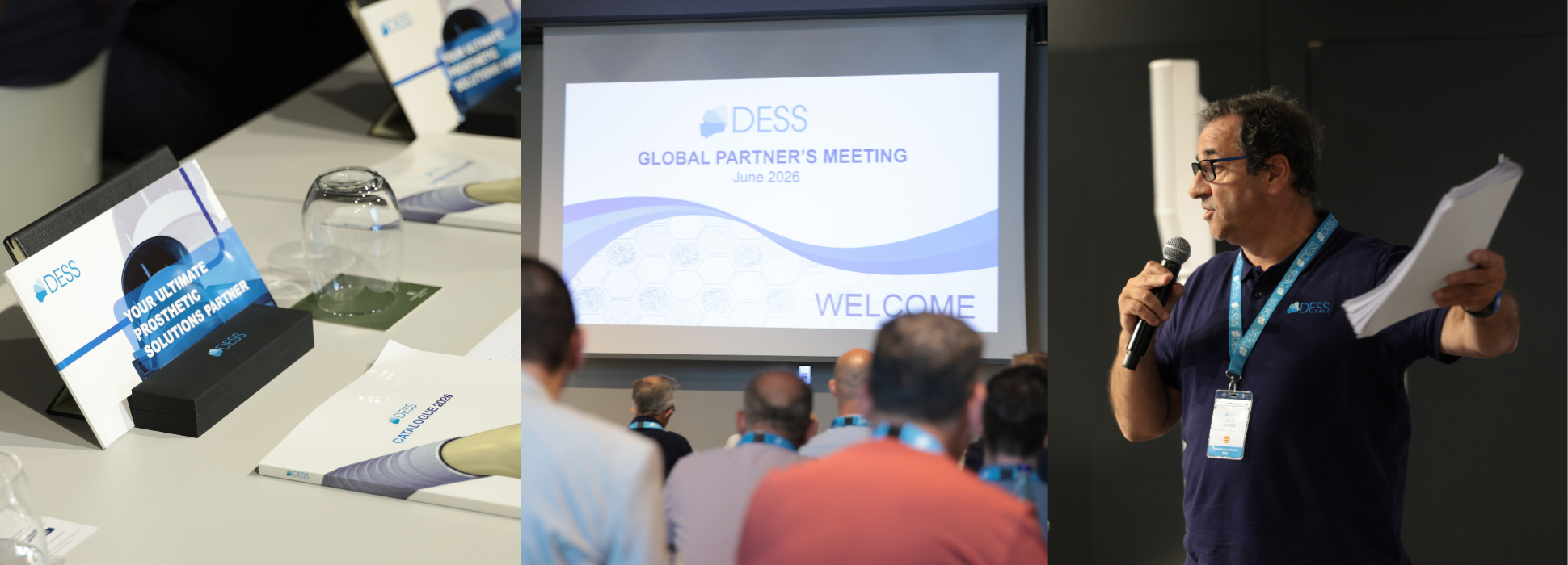 Präsentationssession des DESS® Global Partner’s Meeting 2026 in Barcelona