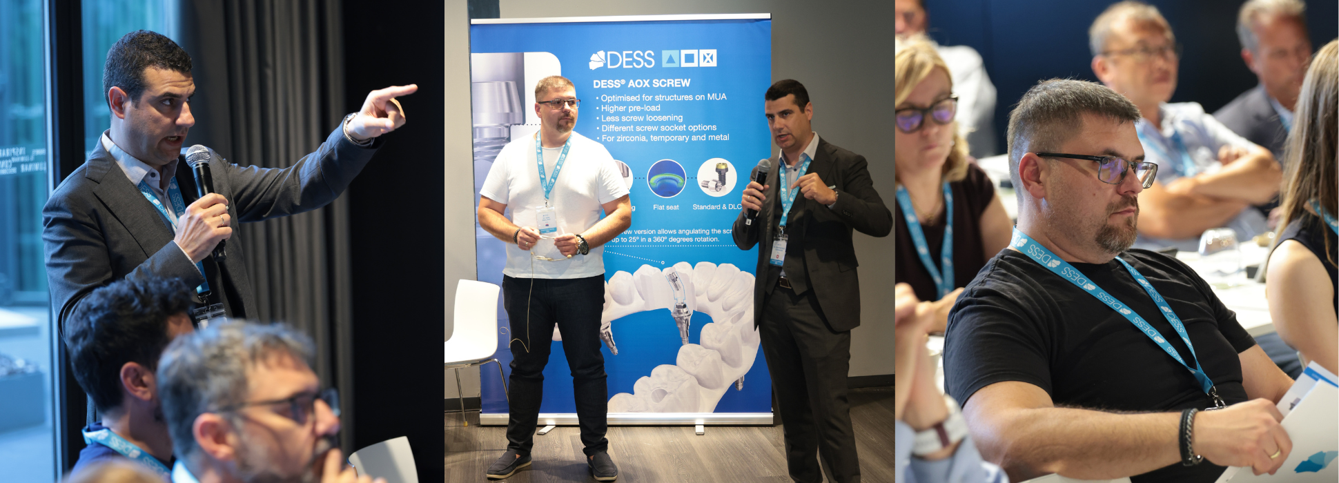 DESS® KOLs und Partner beim Austausch klinischer und geschäftlicher Einblicke