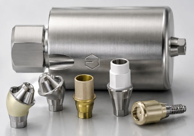 DESS® prosthetic components for peri-implant soft tissue management
